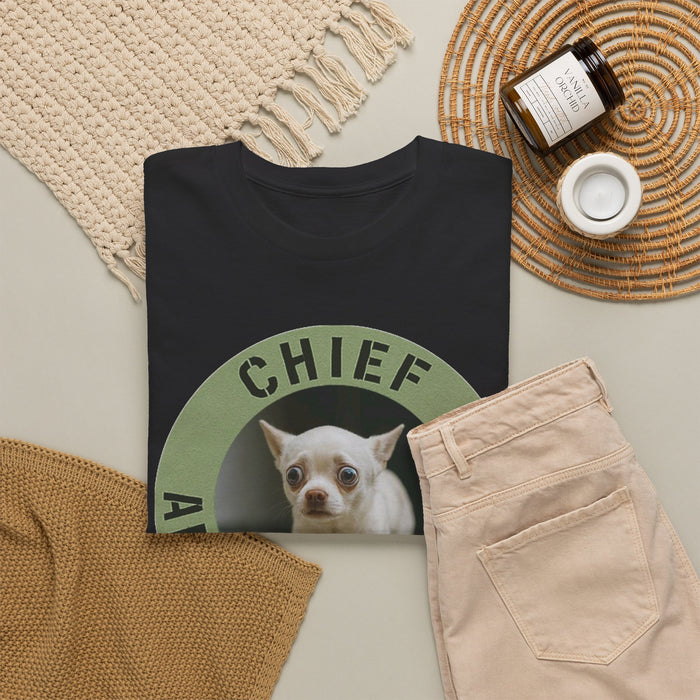 Chief Anxiety Officer T-Shirt — Funny Dog Graphic Tee