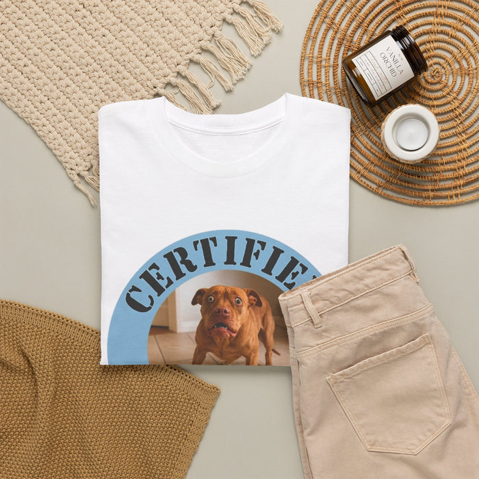 Certified Velcro Dog T-Shirt — Funny Dog Lover Tee