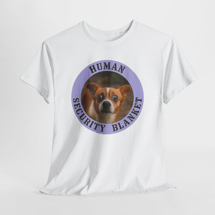 Dog 'Human Security Blanket' T-Shirt — Cute Pet Graphic Tee