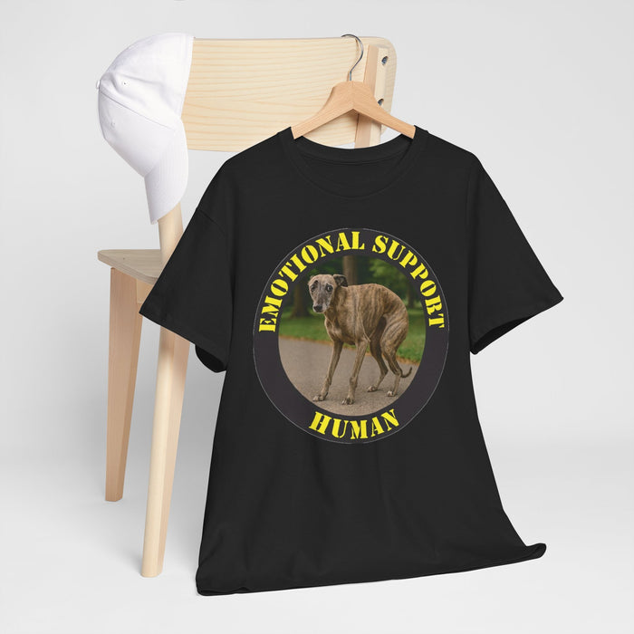 T-Shirt — "Emotional Support Human" Funny Dog Design
