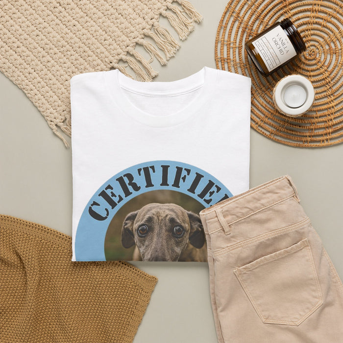 Certified Velcro Dog T‑Shirt — Funny Dog Lover Tee