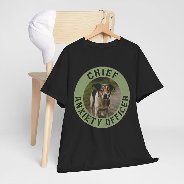Chief Anxiety Officer Dog T-Shirt