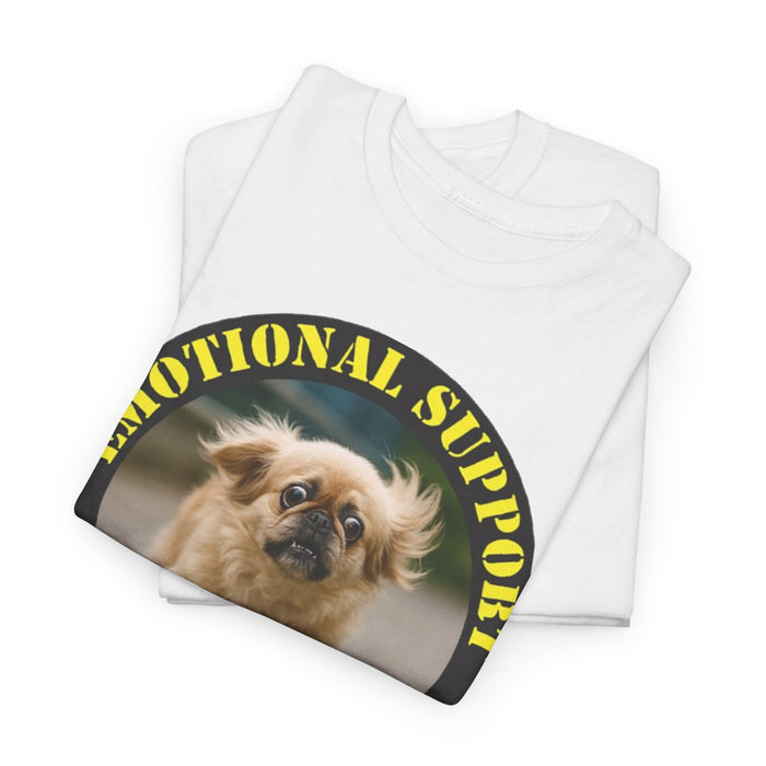 Emotional Support Human T-Shirt — Funny Rescue Dog Tee for Pet Lovers