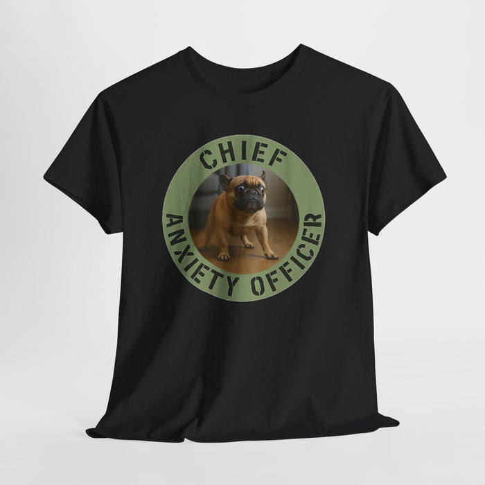 Chief Anxiety Officer Dog T-Shirt