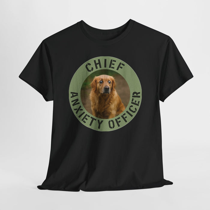 Chief Anxiety Officer Dog T-Shirt