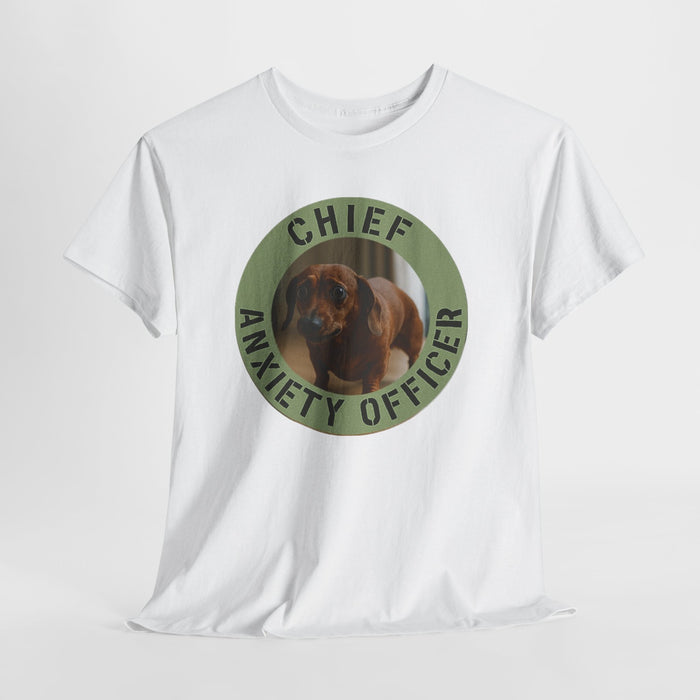 Chief Anxiety Officer Dog T-Shirt