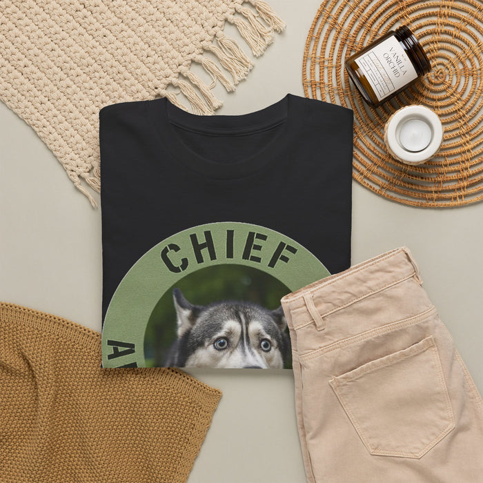 Chief Anxiety Officer T-Shirt — Funny Dog Graphic Tee