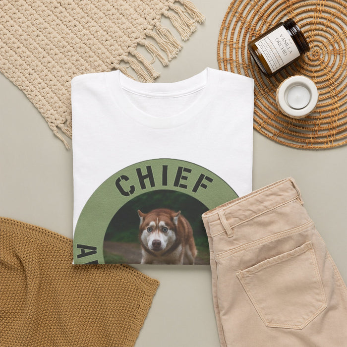 Chief Anxiety Officer T-Shirt — Funny Dog Graphic Tee