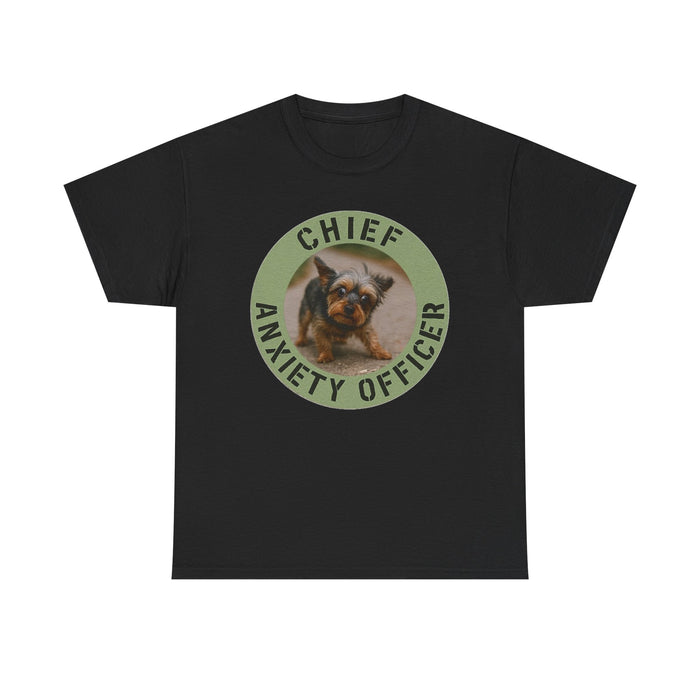 Chief Anxiety Officer Dog T‑Shirt