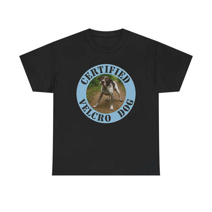 Certified Velcro Dog T‑Shirt — Funny Dog Lover Tee