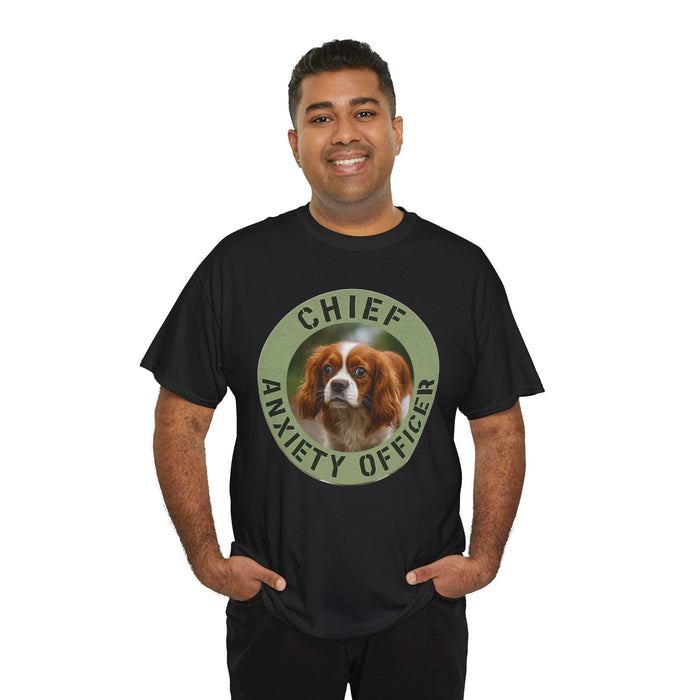 Chief Anxiety Officer T-Shirt – Funny Dog Graphic Tee