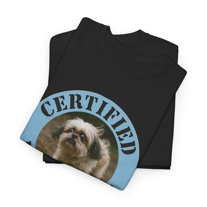 Certified Velcro Dog T‑Shirt