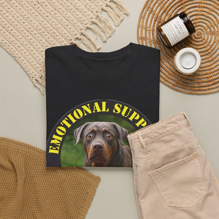 Emotional Support Human T-Shirt — Funny Dog Therapy Tee