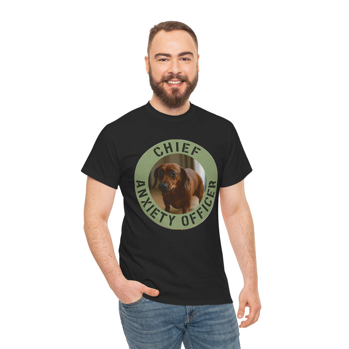 Chief Anxiety Officer Dog T-Shirt