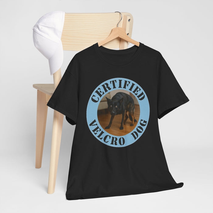 Certified Velcro Dog T-Shirt – Funny Dog Lover Tee