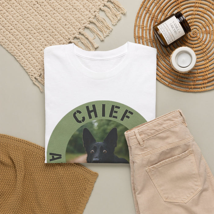 Chief Anxiety Officer T-Shirt — Funny Dog Rescue Pet Lover Tee