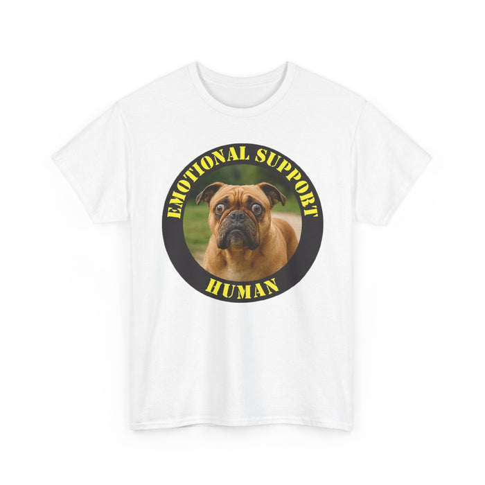 Emotional Support Human Dog T-Shirt – Funny Pet Lover Tee