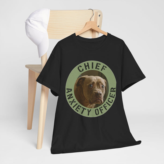 Chief Anxiety Officer Dog T-Shirt