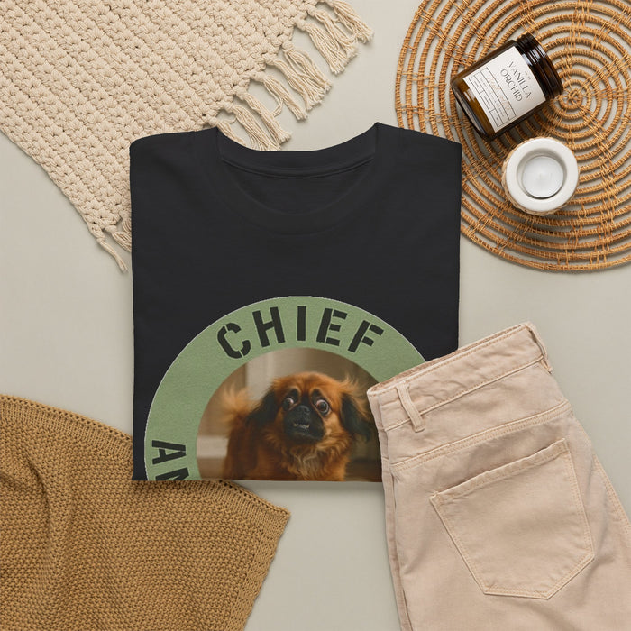 T‑Shirt — "Chief Anxiety Officer" Funny Dog Graphic Tee