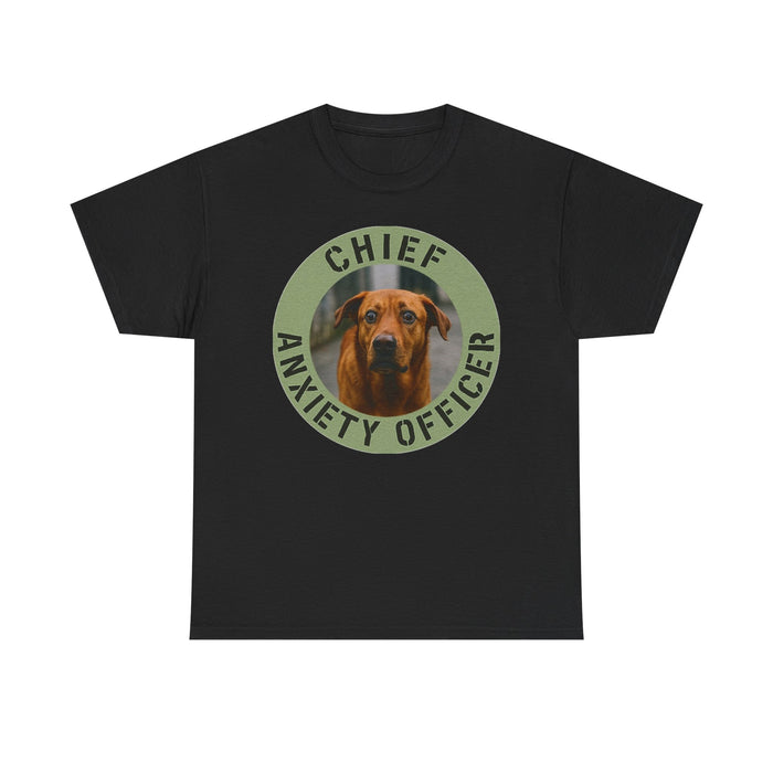 Chief Anxiety Officer Dog T-Shirt