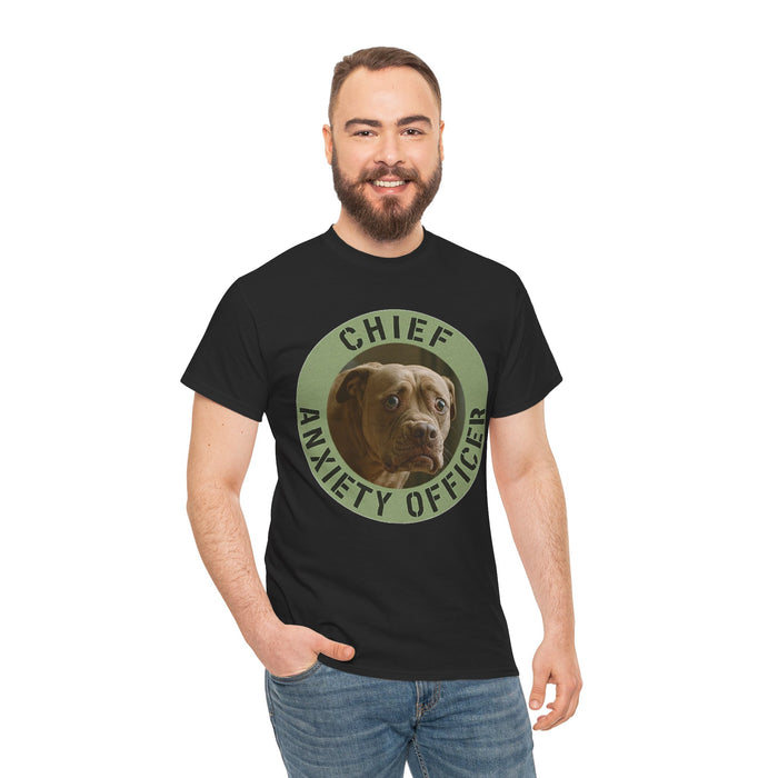 Chief Anxiety Officer Dog T-Shirt