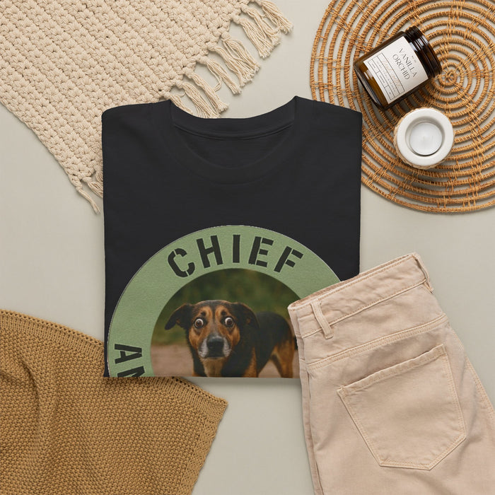 T‑Shirt — "Chief Anxiety Officer" Dog Graphic Tee