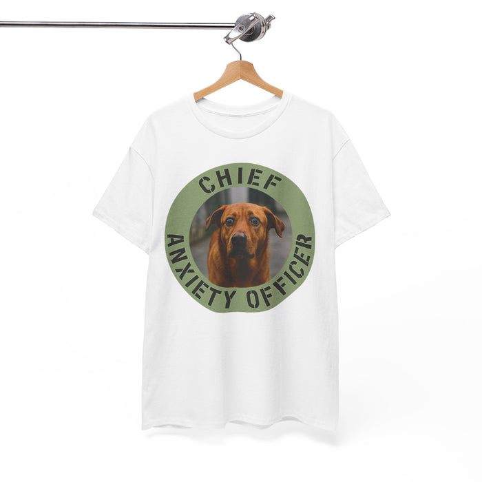 Chief Anxiety Officer Dog T-Shirt