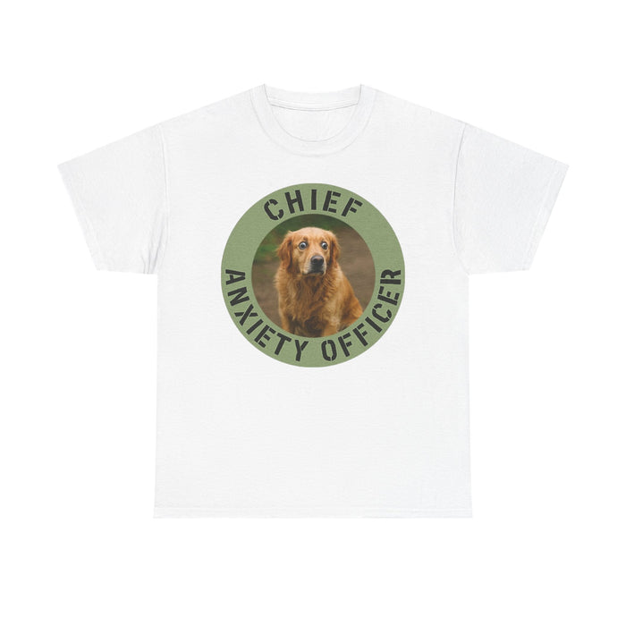 Chief Anxiety Officer Dog T-Shirt