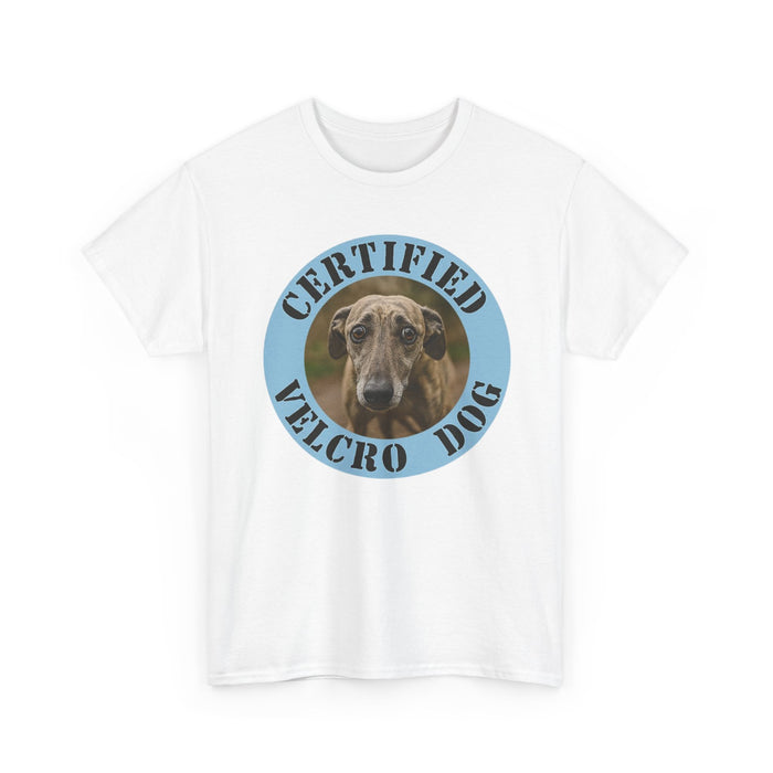 Certified Velcro Dog T‑Shirt — Funny Dog Lover Tee