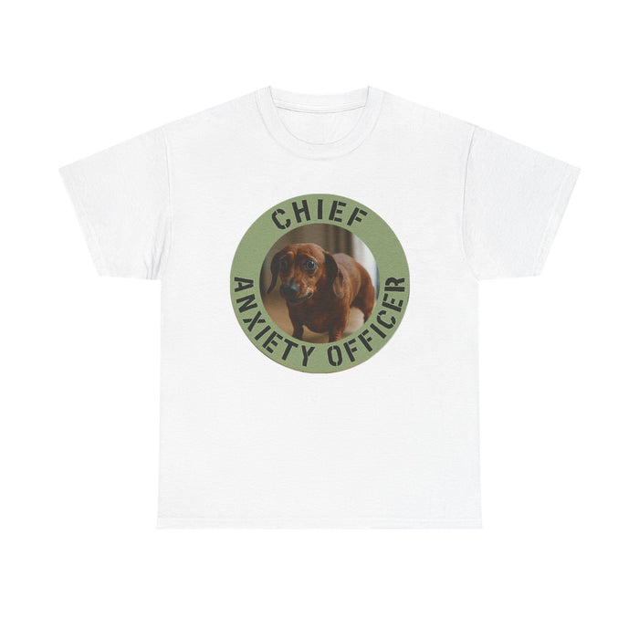 Chief Anxiety Officer Dog T-Shirt