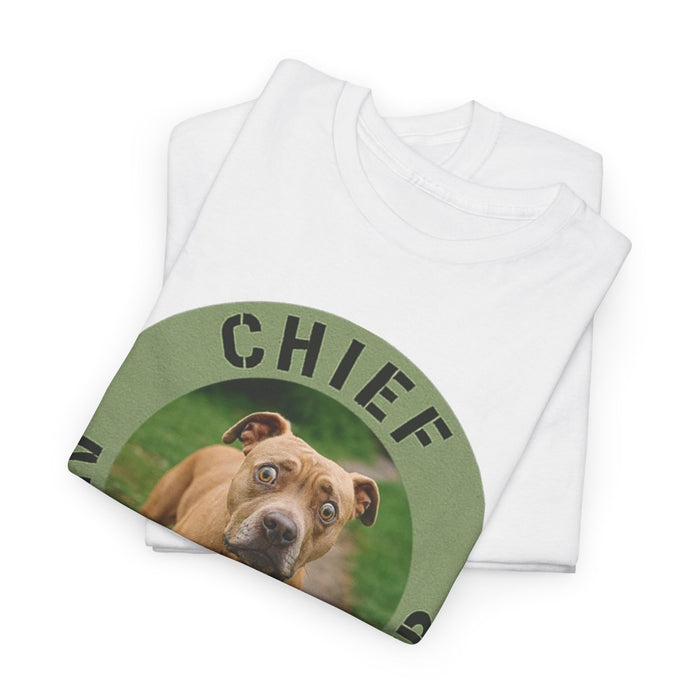 Chief Anxiety Officer T-Shirt — Funny Dog Graphic Tee
