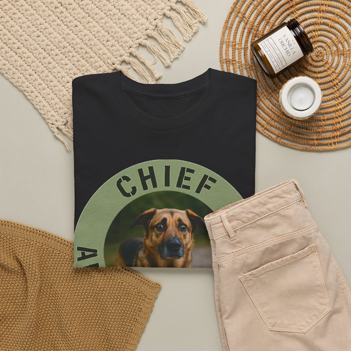 Chief Anxiety Officer Tee — Funny Dog Graphic T‑Shirt