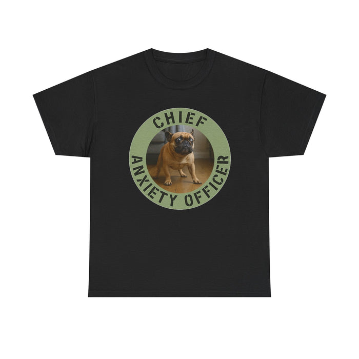 Chief Anxiety Officer Dog T-Shirt