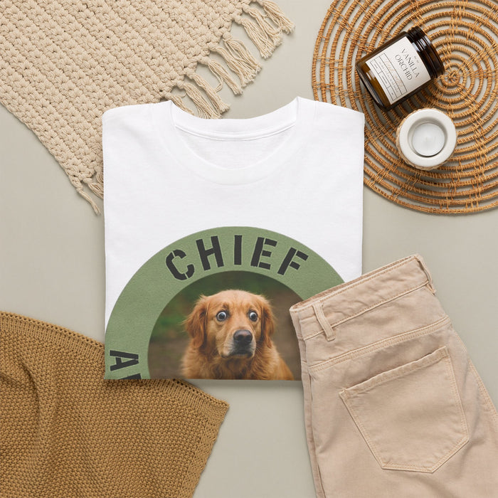 Chief Anxiety Officer T-Shirt — Funny Dog Graphic Tee for Pet Lovers