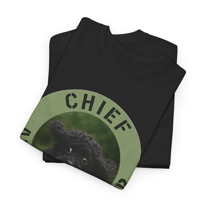 Chief Anxiety Officer T-Shirt – Funny Cute Pug Anxiety Tee