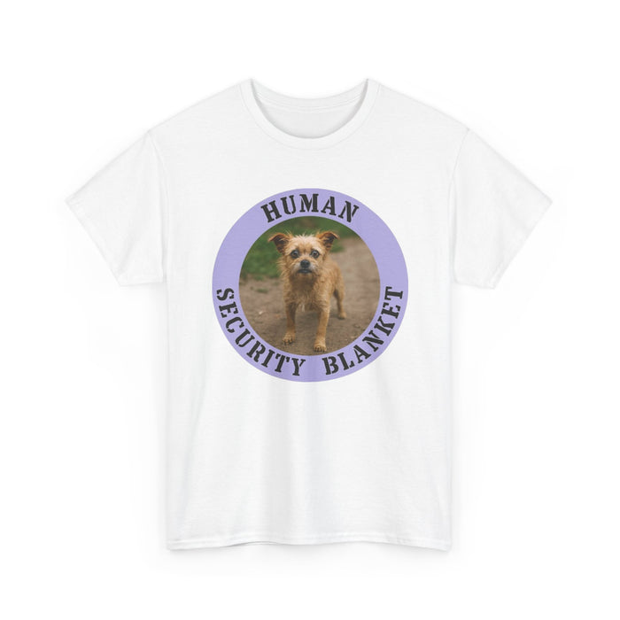 Dog 'Human Security Blanket' T-Shirt — Cute Guard Dog Graphic Tee