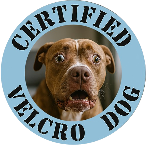 Certified Velcro Dog T-Shirt — Funny Dog Lover Tee