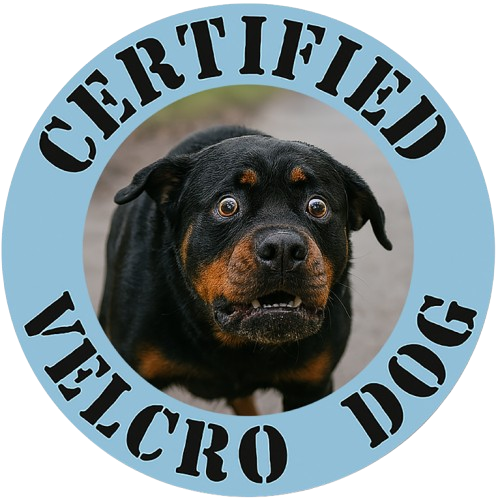 Certified Velcro Dog T‑Shirt — Funny Rottweiler Pet Lover Tee