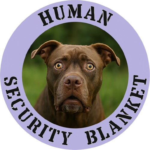 Pit Bull Human Security Blanket Dog T-Shirt