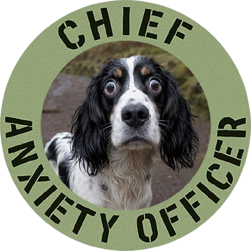 Spaniel Chief Anxiety Officer Dog T-Shirt – Funny Pet Lover Tee