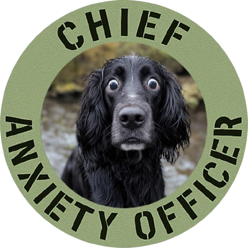 Spaniel Chief Anxiety Officer Dog T-Shirt – Funny Pet Rescue Gift