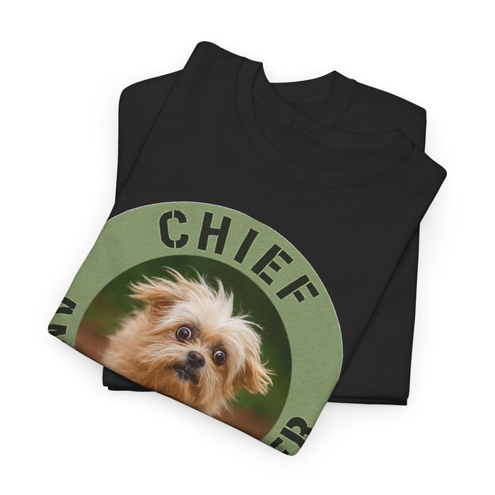 Chief Anxiety Officer T-Shirt — Cute Dog Graphic Tee