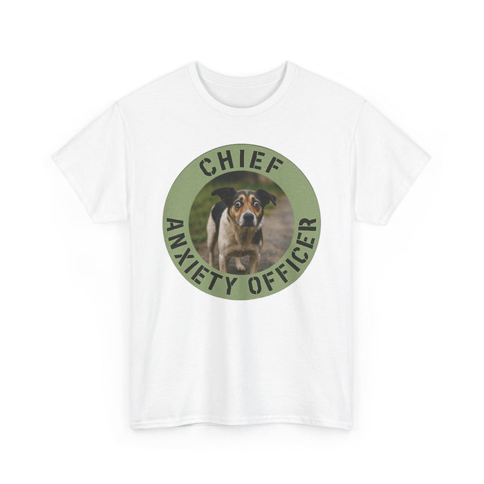 Chief Anxiety Officer Dog T-Shirt