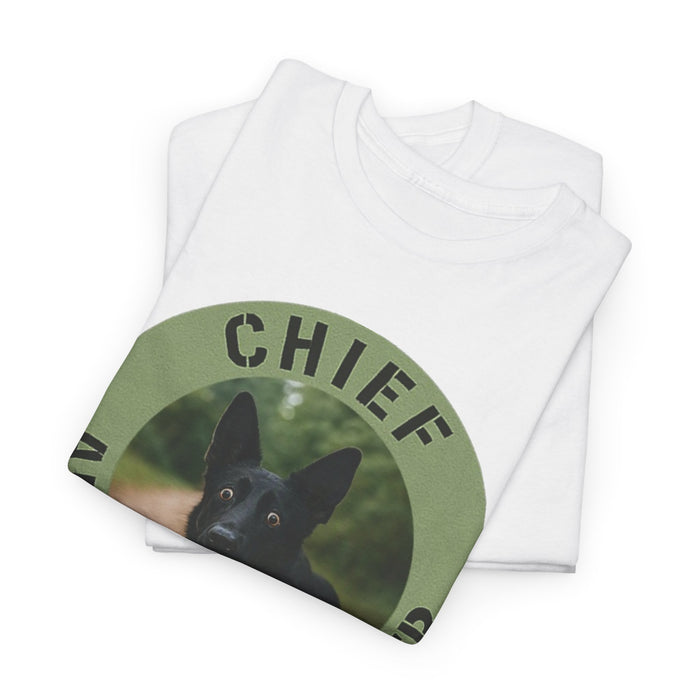 Chief Anxiety Officer T-Shirt — Funny Dog Rescue Pet Lover Tee