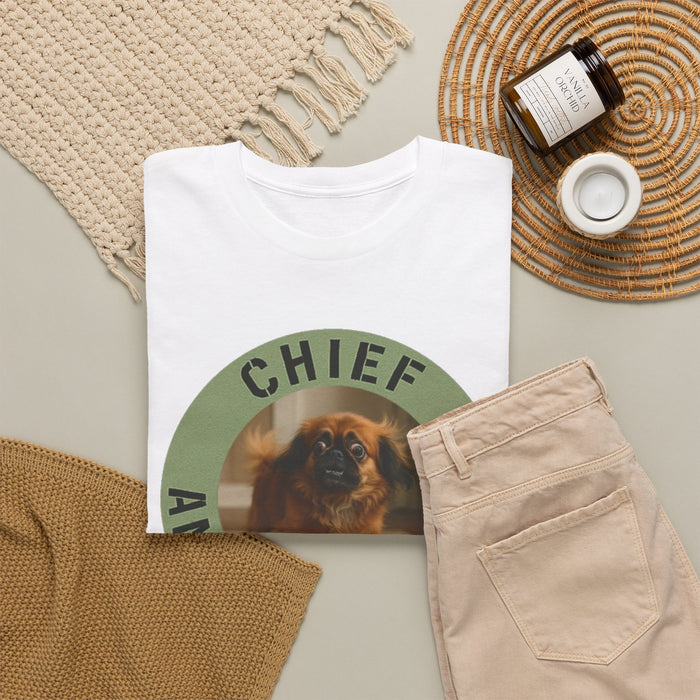 T‑Shirt — "Chief Anxiety Officer" Funny Dog Graphic Tee