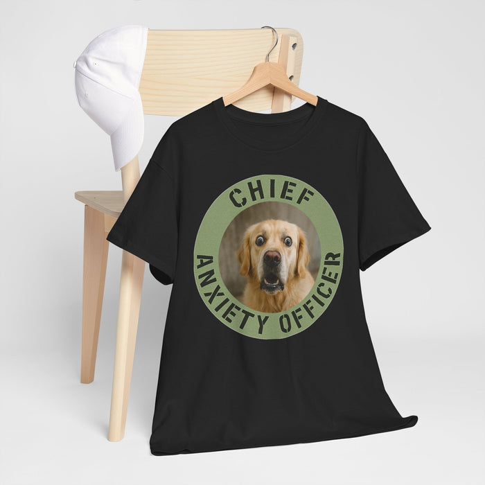 Chief Anxiety Officer Dog T-Shirt