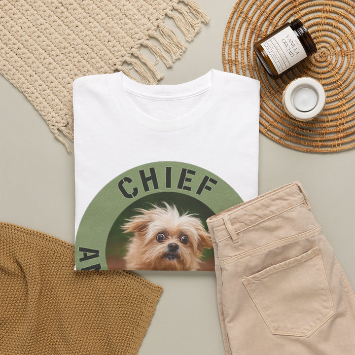 Chief Anxiety Officer T-Shirt — Cute Dog Graphic Tee
