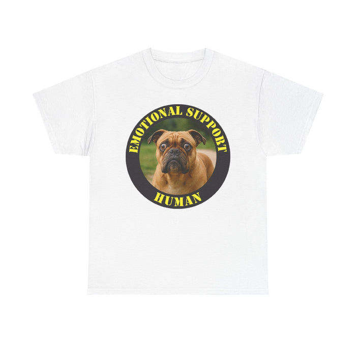 Emotional Support Human Dog T-Shirt – Funny Pet Lover Tee