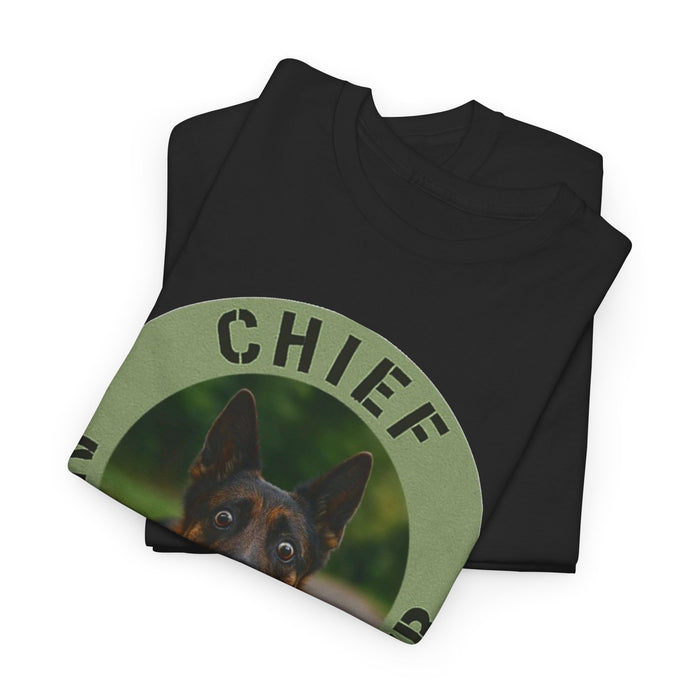 Chief Anxiety Officer Dog T-Shirt — Funny Pet Lover Tee