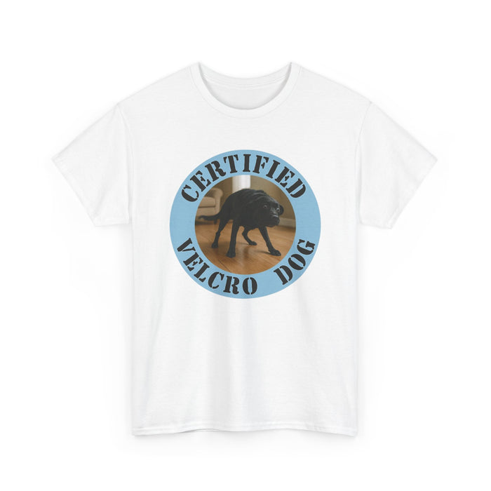 Certified Velcro Dog T-Shirt – Funny Vintage Pet Rescue Tee